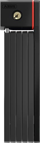 ABUS Faltschloss Bordo uGrip 5700K SH mit Halterung - Fahrradschloss mit 5 mm starken Stäben - ABUS-Sicherheitslevel 7-80 cm - Schwarz im Sale